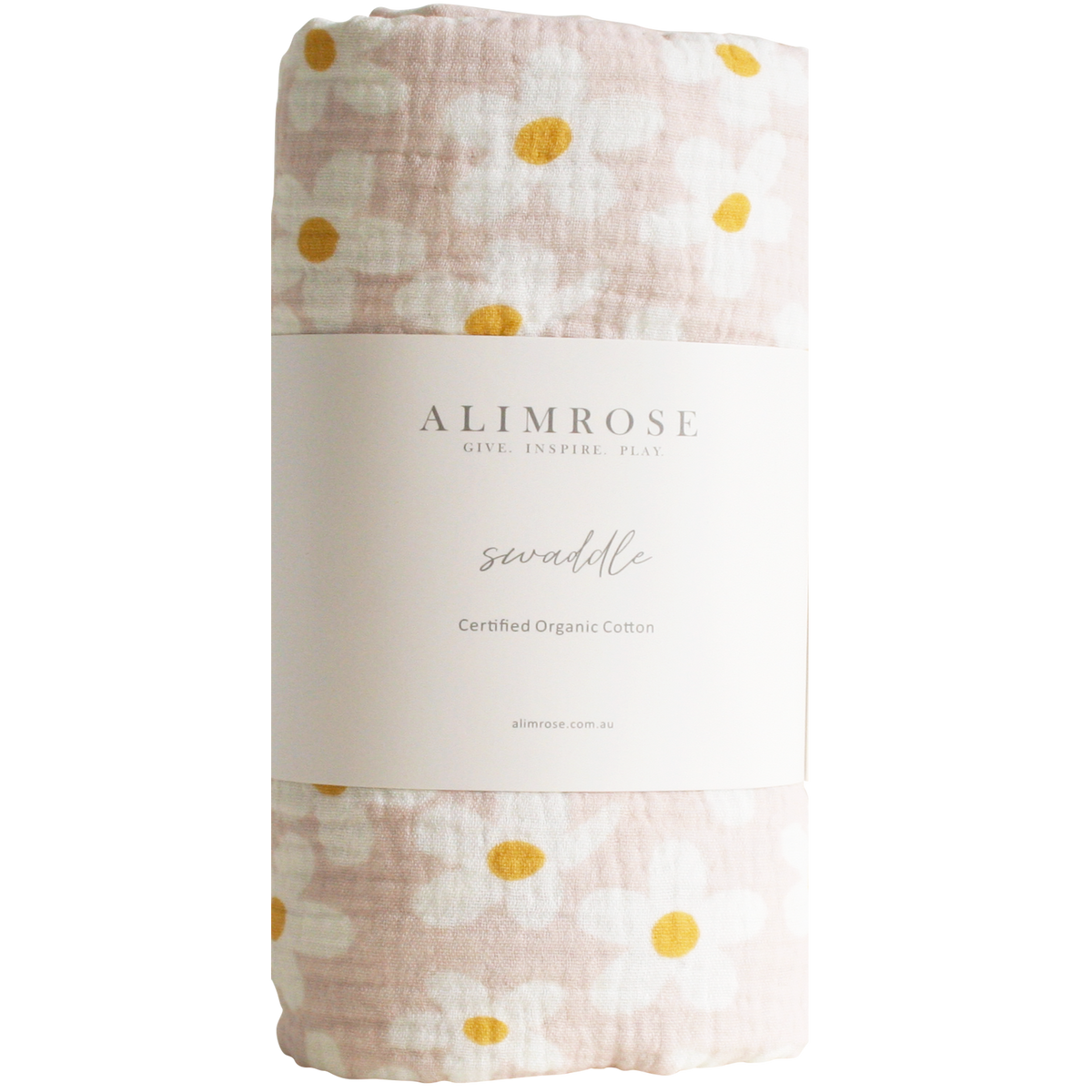 Muslin Swaddle - Large Daisies
