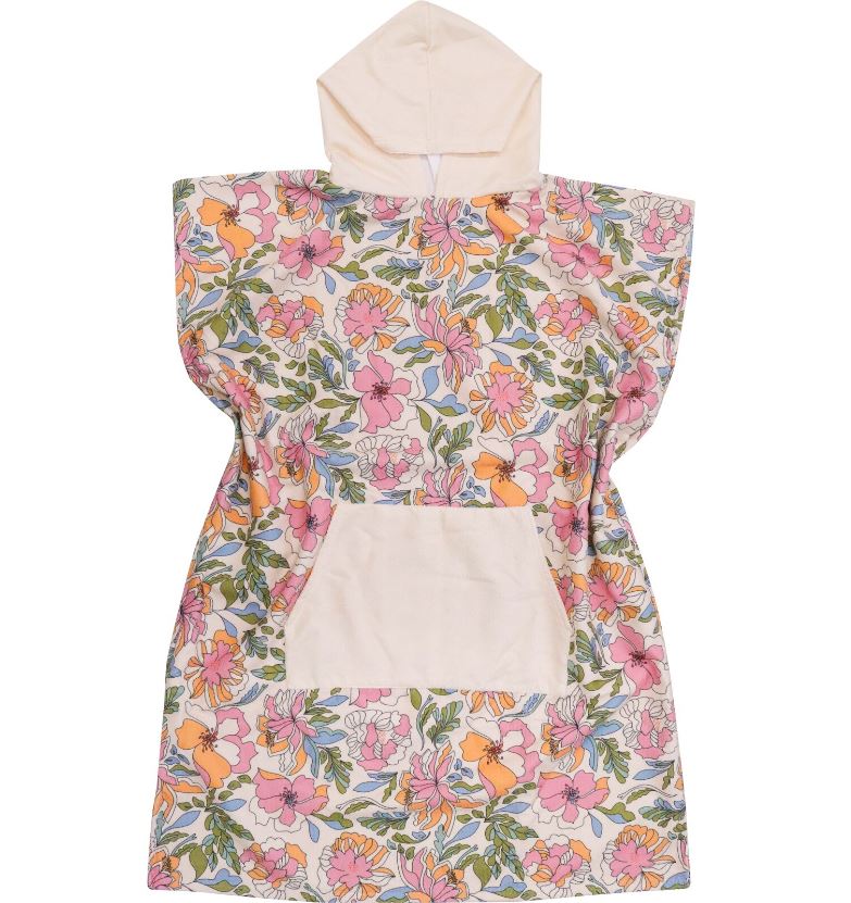 Adult Poncho Towel - Wallflower