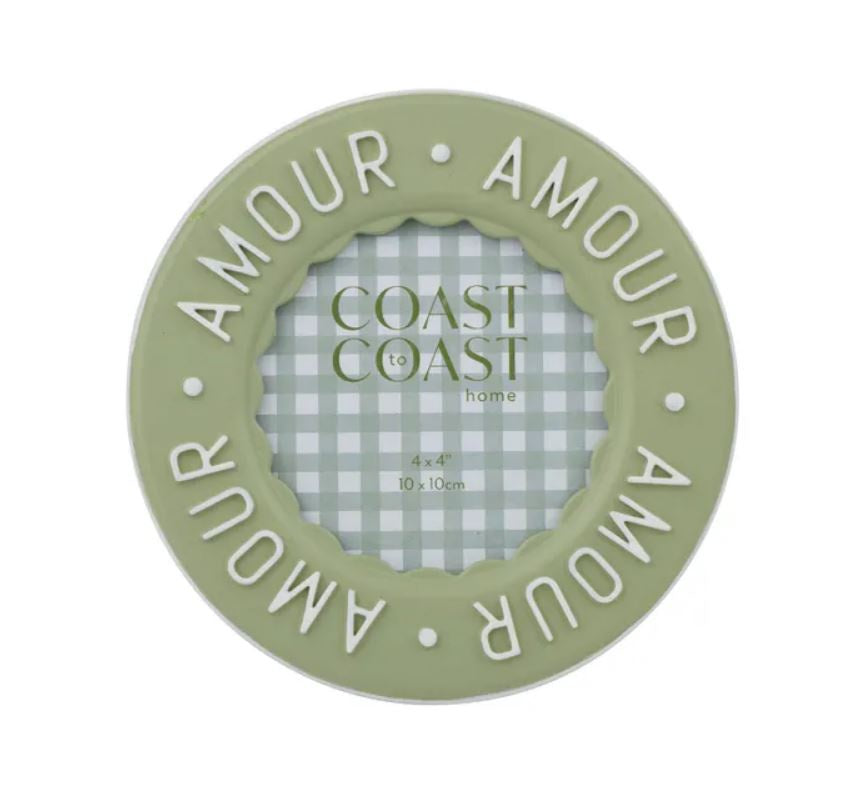 Photo Frame - Amour Resin 4x4