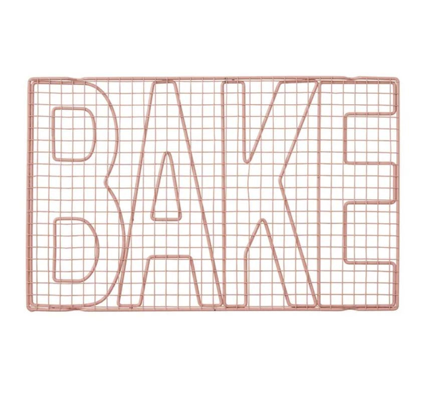 Bake Metal Cooling Rack - Pink