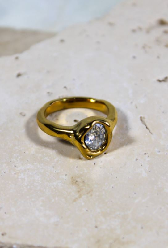 Bronte Gold Ring - Size 8