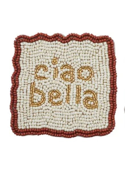 Ciao Bella Beaded Coaster