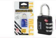 Combination Lock - Black