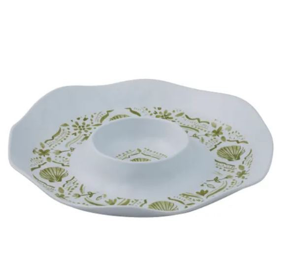 Costiera Melamine Chip & Dip 40.5x5cm