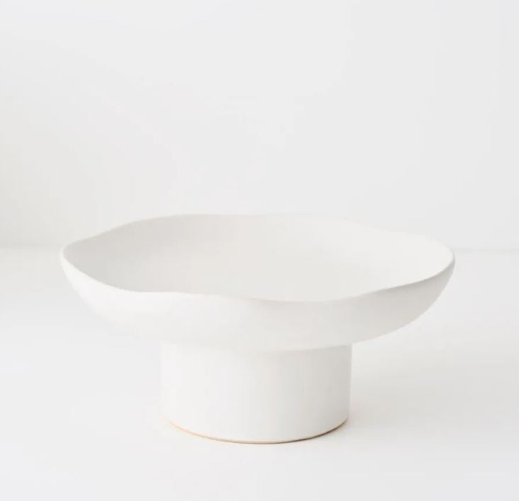 Fisko Pedestal Stand - White