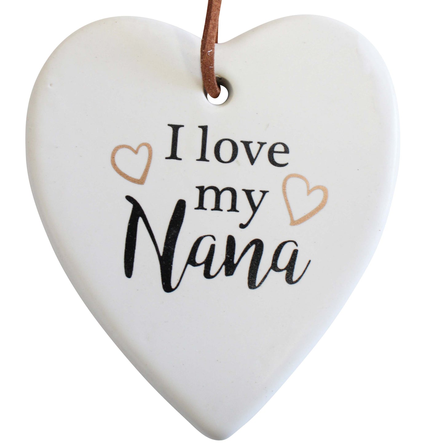 Hanging Heart - I love my Nana