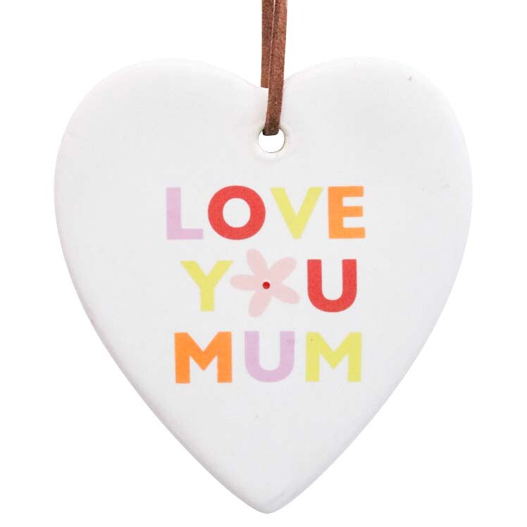 Hanging Heart - Love Mum