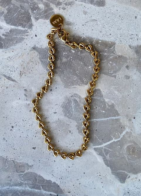 Heart Chain Bracelet