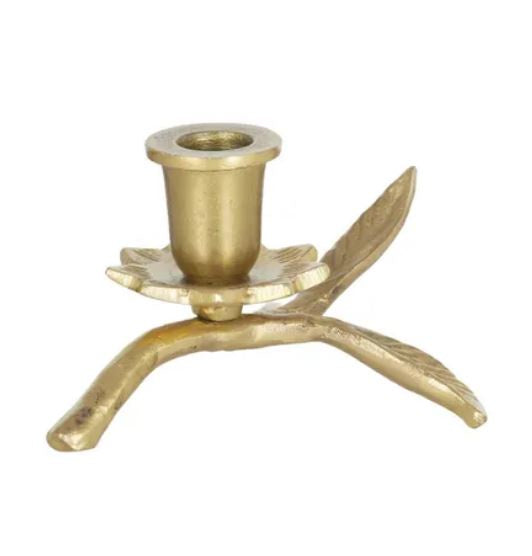 Heidi Metal Candle Holder - Gold