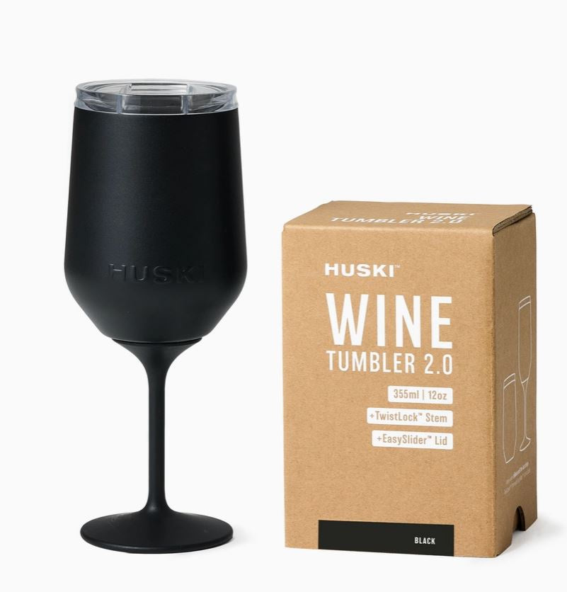 Huski Wine Tumbler - Black