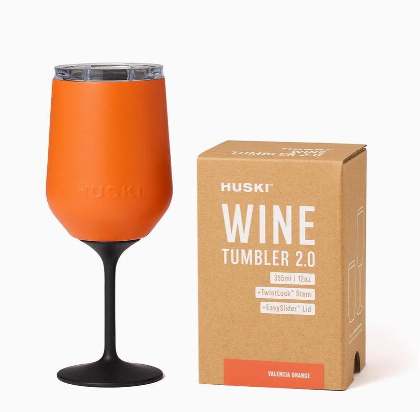 Huski Wine Tumbler - Valencia Orange
