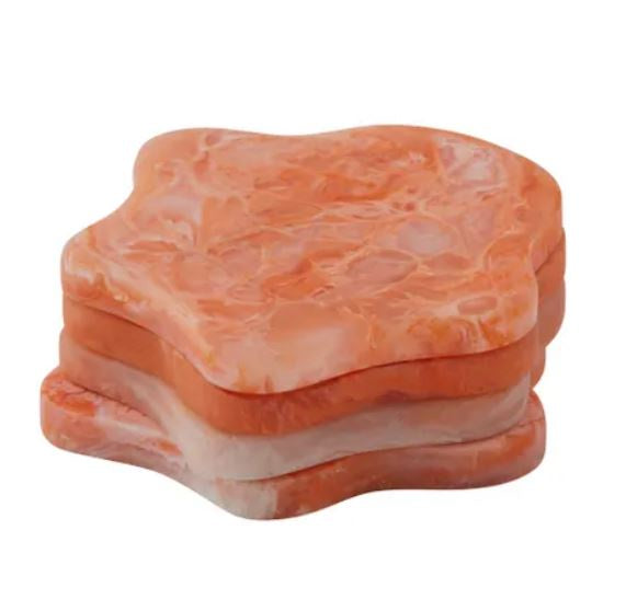 Kiko Resin Coasters - Punch