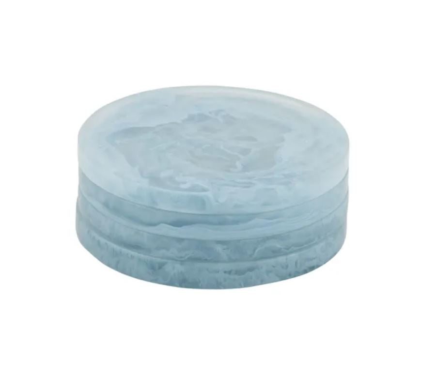 Kip S/4 Resin Coasters - Sky