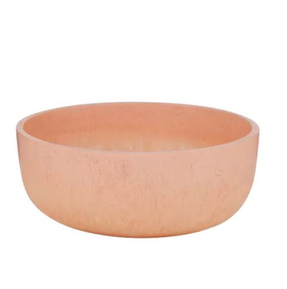 Kip Resin Salad Bowl - Peach