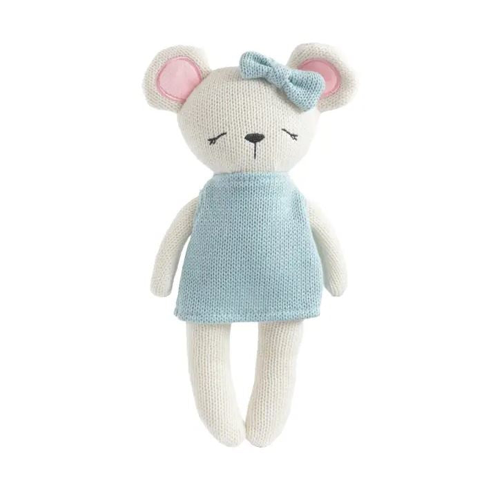 Knitted Animal Toy- Molly the Mouse