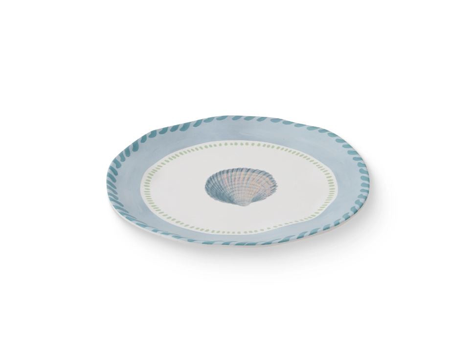 La Mer Melamine Small Plate - Cockle
