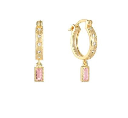 Malio Earrings - Pink