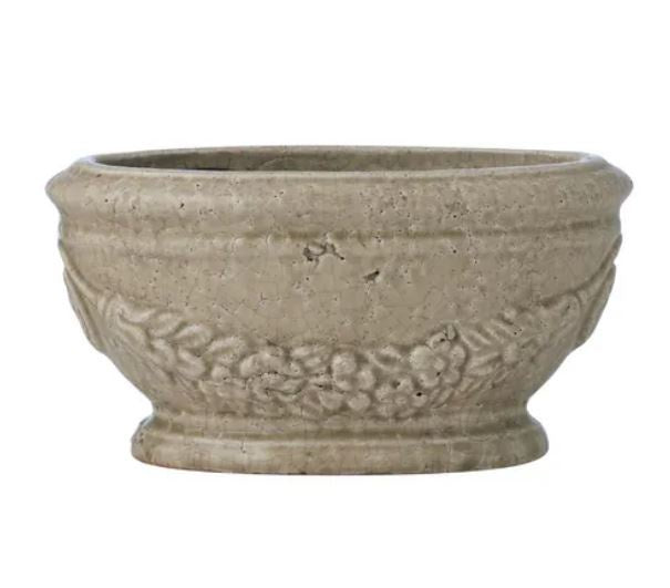 Maldon Ceramic Planter - Taupe