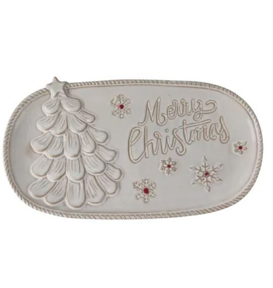 Merry Christmas Plate