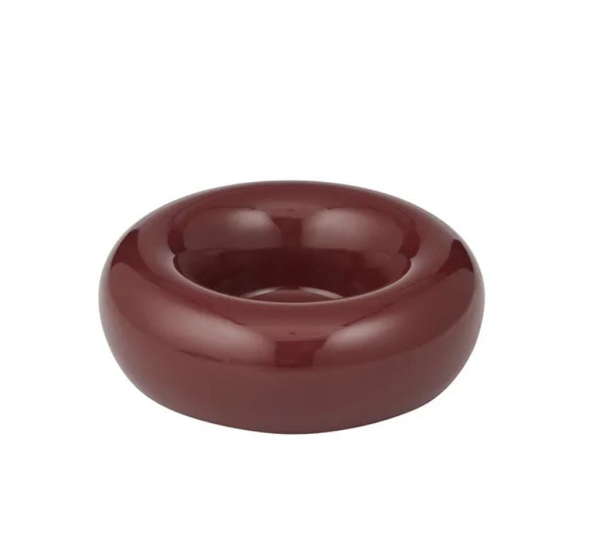 Orb Ceramic Bowl 15x5cm - Russet
