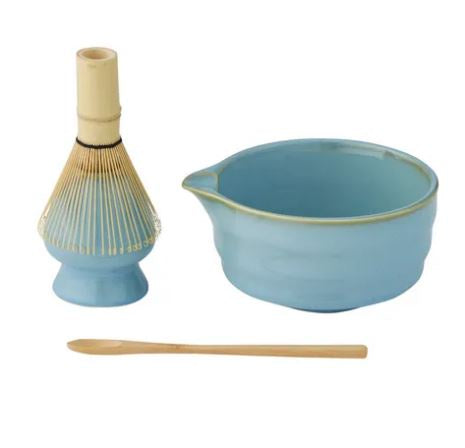 Osaka 4pc Matcha Set - Sky