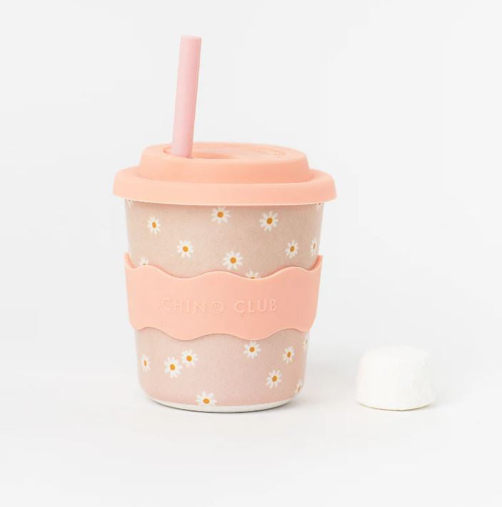 Kids Keep Cup 8oz - Pink Daisy