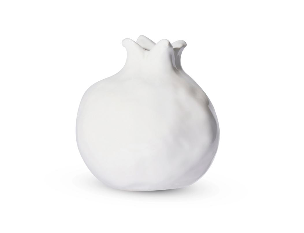 Vase - Pomegranate Bud Vase - White Sml