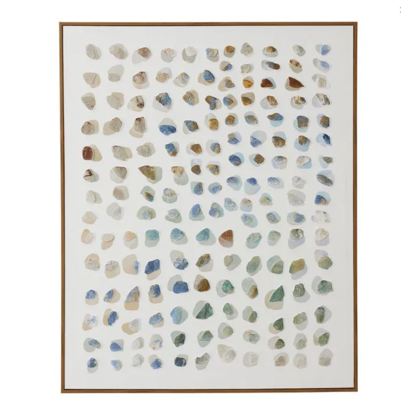 Pools Framed Paper Art - 80 x 100cm