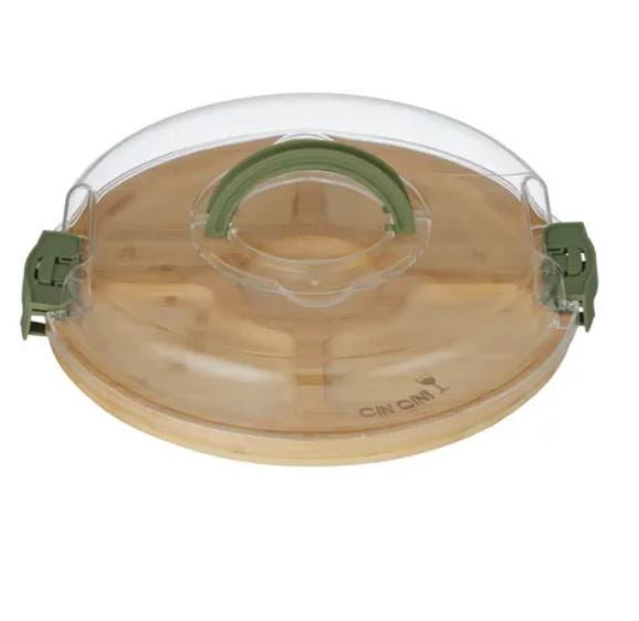 Porta Round Bamboo Party Board