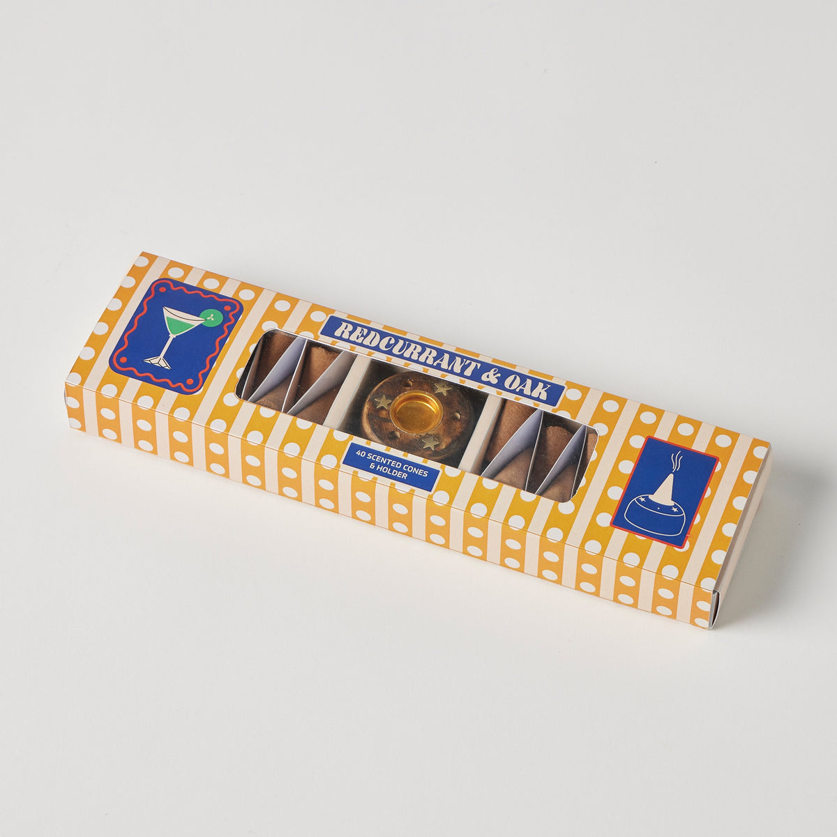Incense Cones – Redcurrant, Oak & Amber