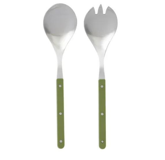 Remy Salad Servers - Olive