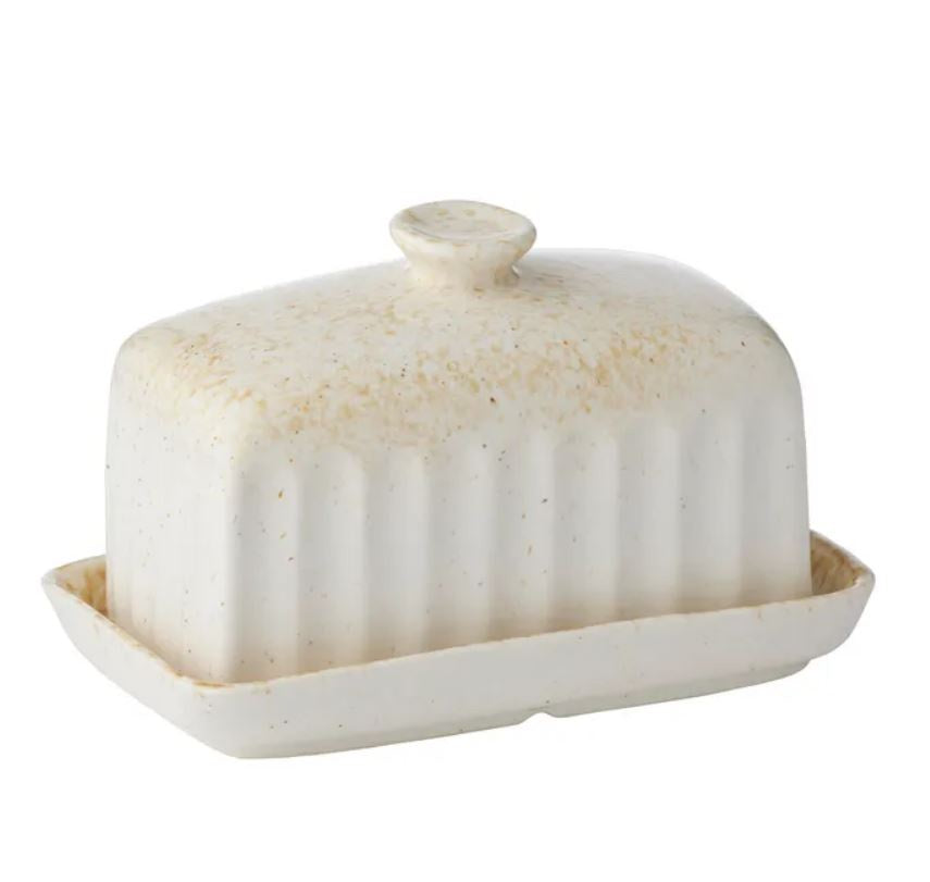 Studio Ceramic Buttle Dish - Nougat