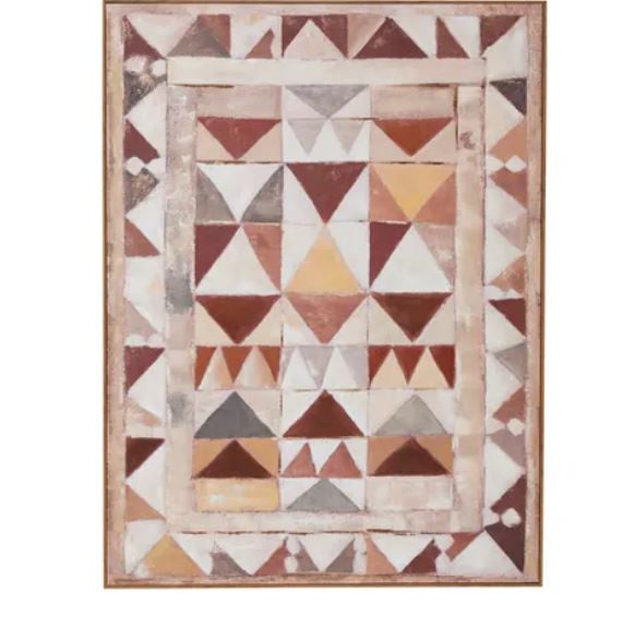 Art - Tempe Teak Frame 90 x 120cm