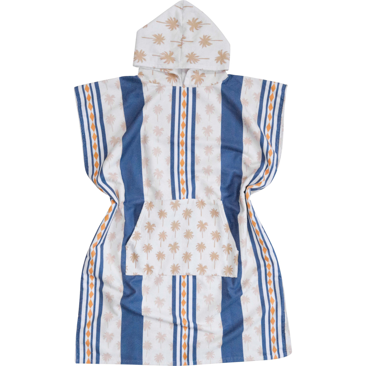 Adult Poncho Towel - Nautical