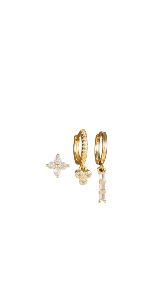 Earring Stack Zirconia II