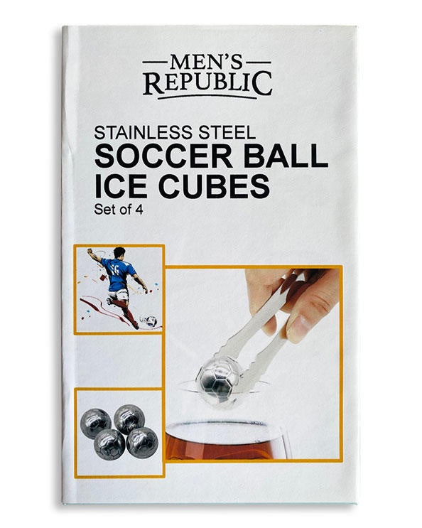 Soccer Ball ice cubes
