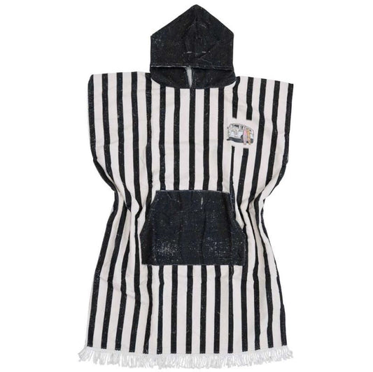 Adult Poncho Towel - Retro  Combi