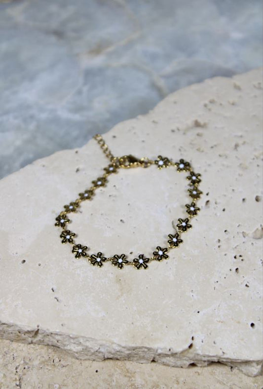 Aikaterini Flower Bracelet