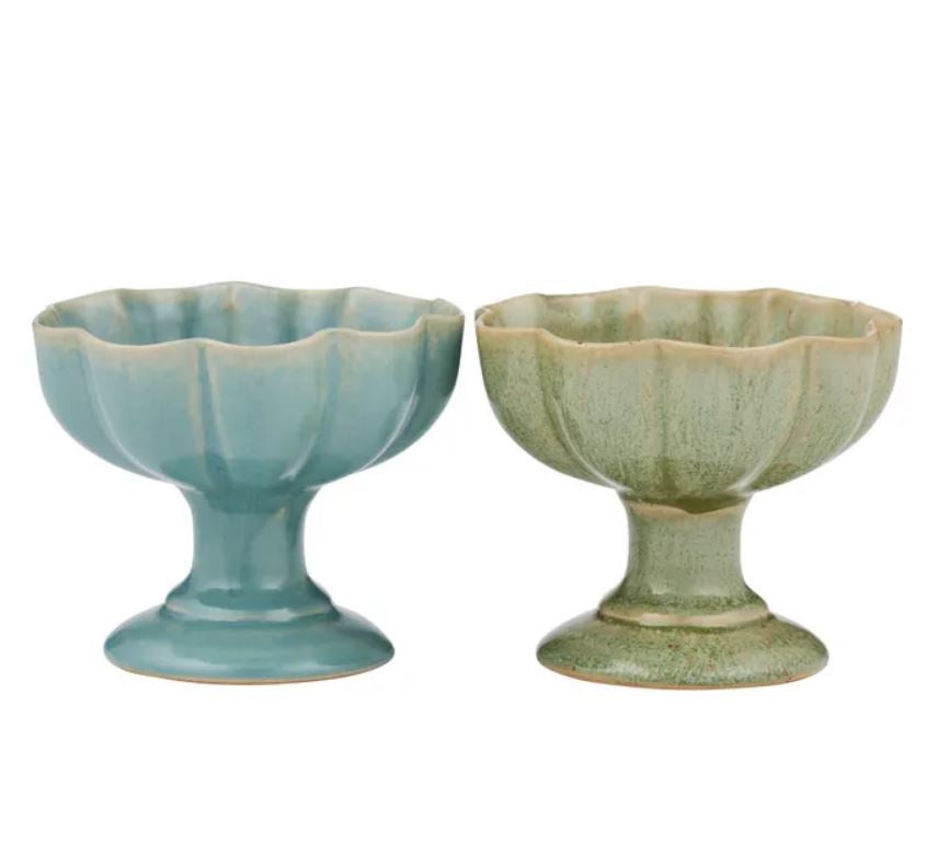 Avignon Ceramic Footed Bowl