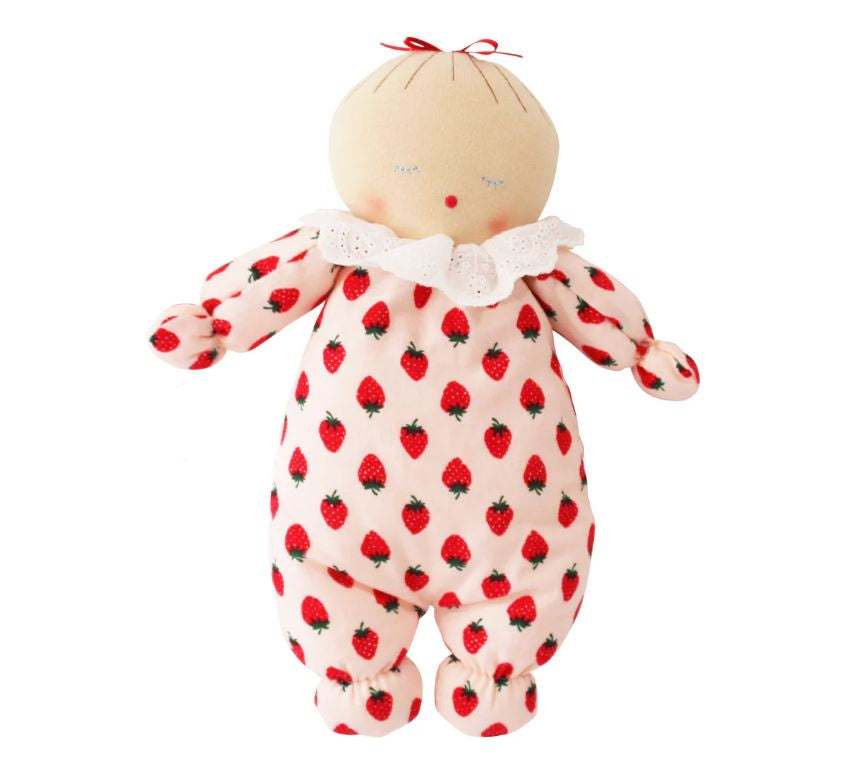 Baby Doll Asleep Awake - Strawberry