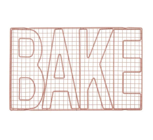 Bake Metal Cooling Rack - Pink