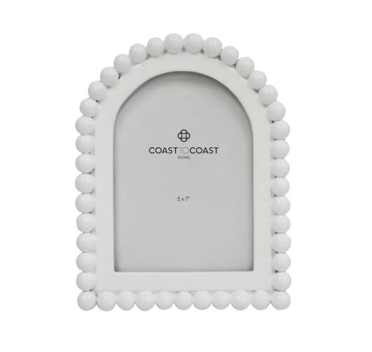 Photo Frame - Blanco Resin - 5x7"