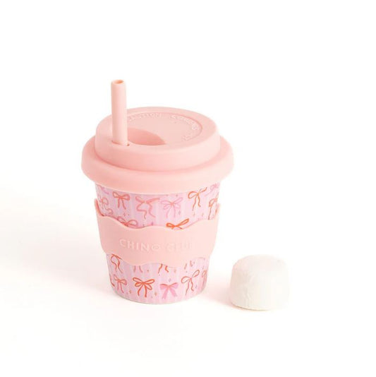 Babychino Cup 4oz - Bows