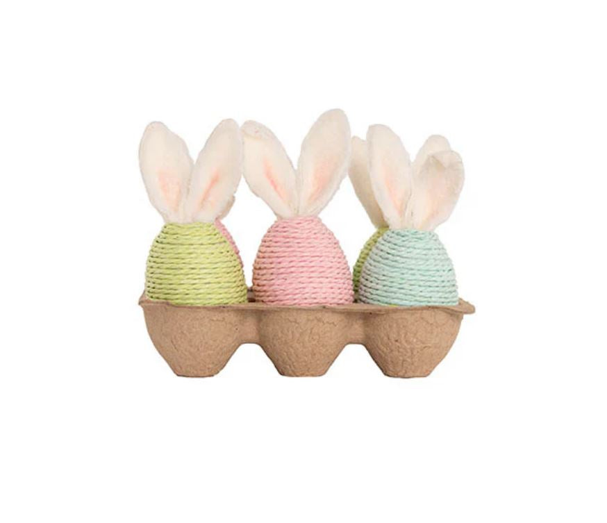 Easter Eggs w/Bunny Ears - Assorted
