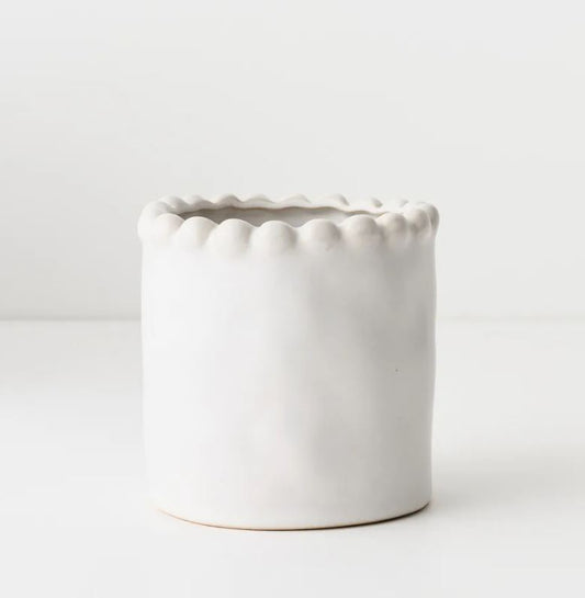 Catalo Pot -White
