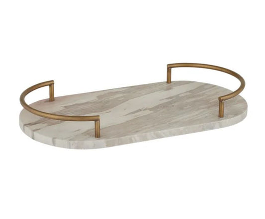 Chiara Limestone Tray