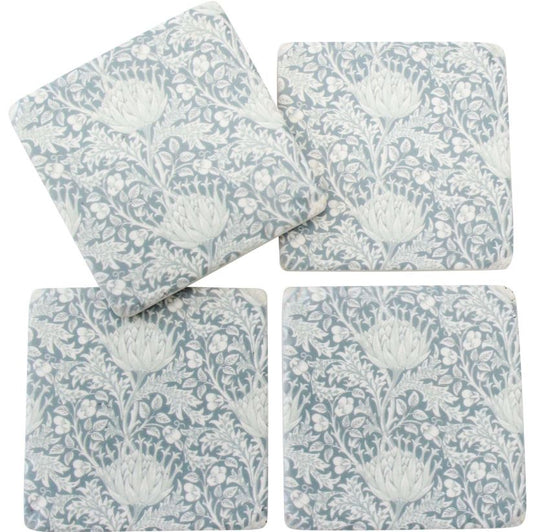 Coasters - S/4 William Morris Artichokes