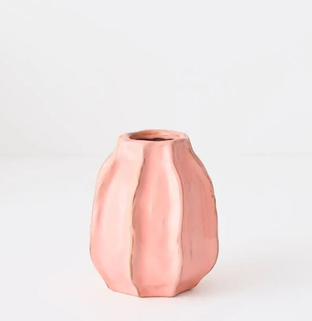 Penelope Vase Small - Coral Pink