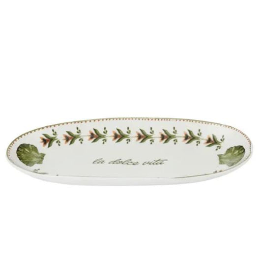 Dolce Vita Ceramic Platter