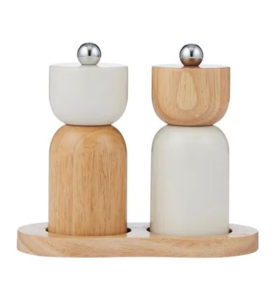 Eta Salt & Pepper Set - Ivory
